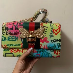 Graffiti Purse